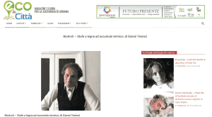 Eco in città BioArch – Stufe a legna ad accumulo termico, di Gianni Terenzi Eco in città BioArch – Stufe a legna ad accumulo termico, di Gianni Terenzi