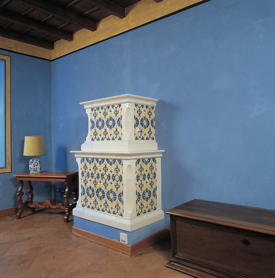 STUFE IN MAIOLICA TRADIZIONALI