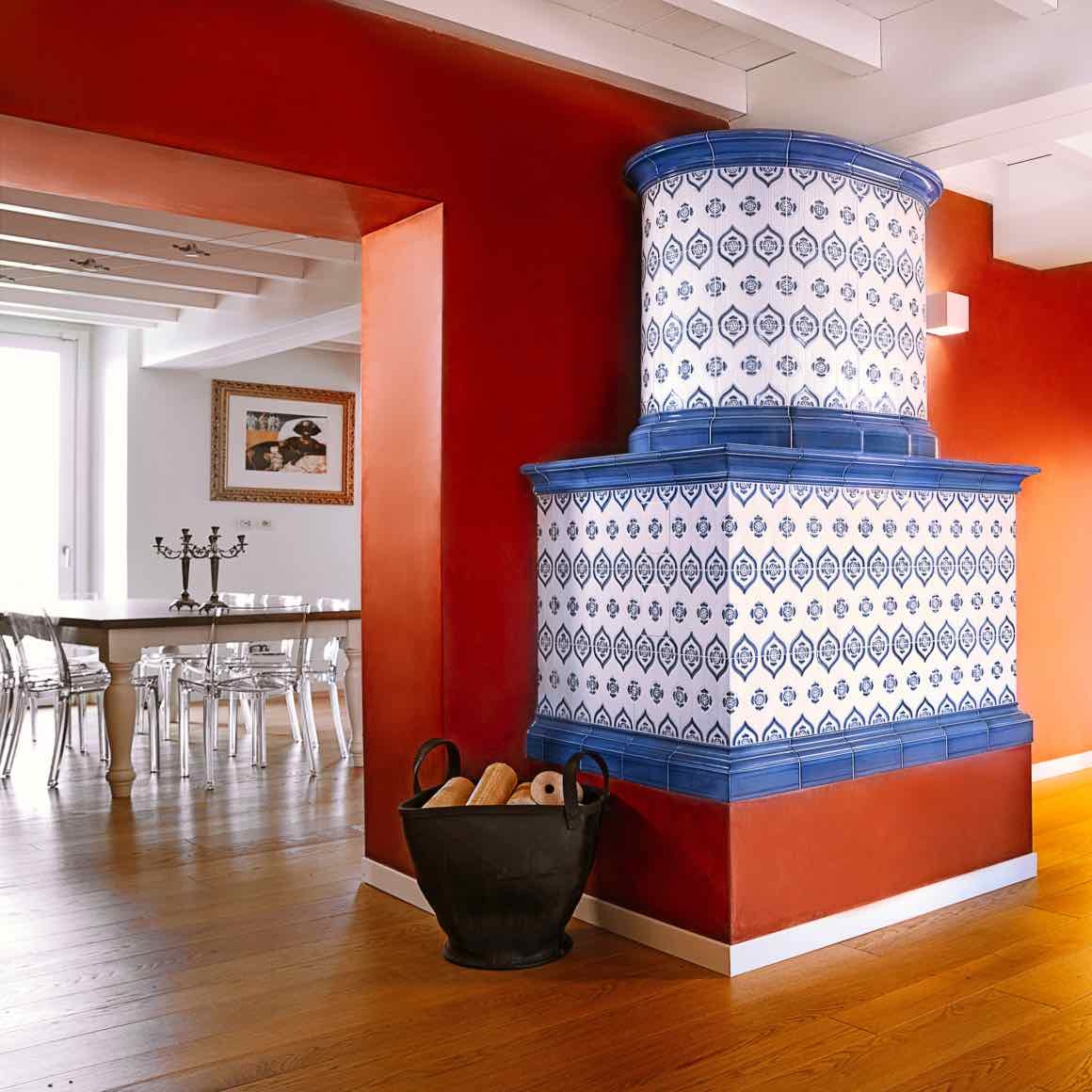 STUFE IN MAIOLICA TRADIZIONALI