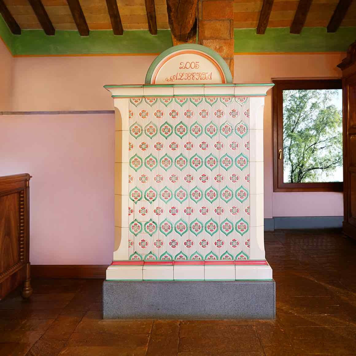 STUFE IN MAIOLICA TRADIZIONALI