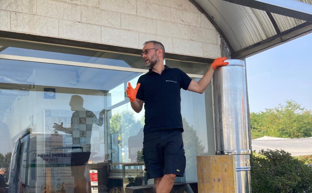 Alessandro Azzoni, docenza ANFUS Regione Piemonte corso Spazzacamini Progetto prepAIR