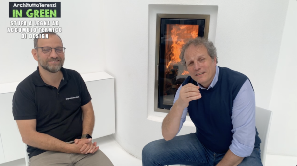 Gianni Terenzi e Alessandro Azzoni visitano location Forcato interamente riscaldata a legna