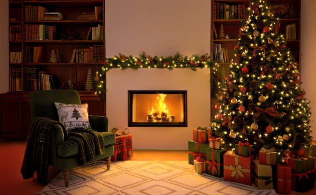 Intorno al camino è Natale